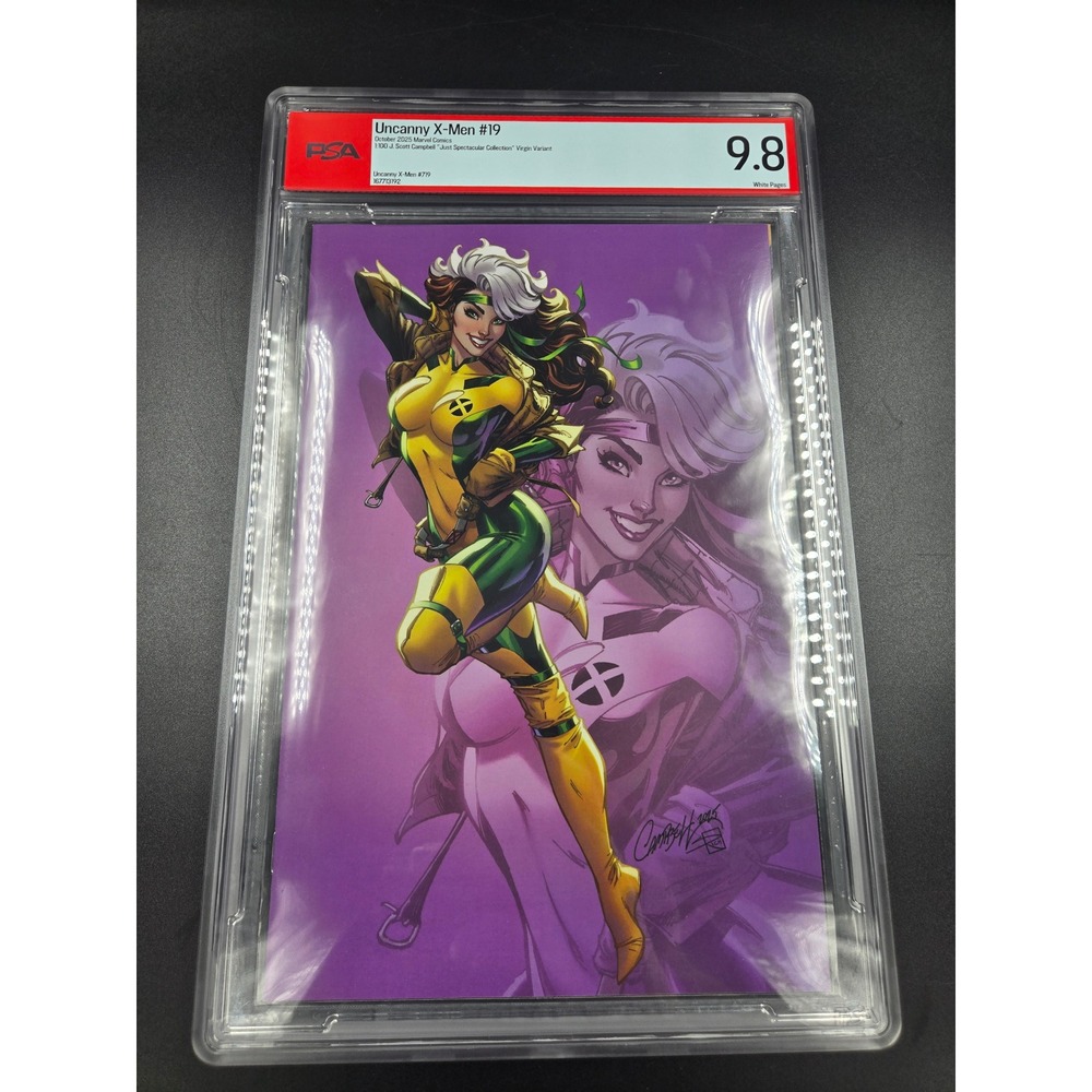 Uncanny X-Men 19 PSA 9.8 J Scott Campbell Virgin Variant Rogue Marvel 2024